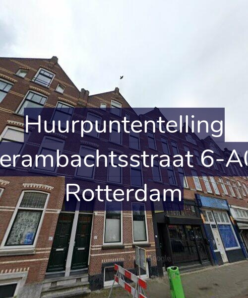 Foto gevel Huurpuntentelling voor Vierambachtsstraat 6-A01, Rotterdam