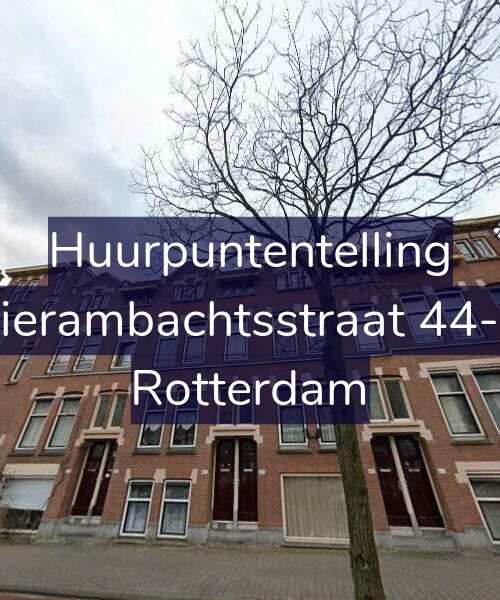 Foto gevel Huurpuntentelling voor Vierambachtsstraat 44-A, Rotterdam