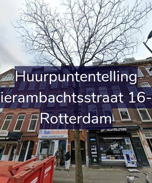 Foto gevel Huurpuntentelling voor Vierambachtsstraat 16-B, Rotterdam