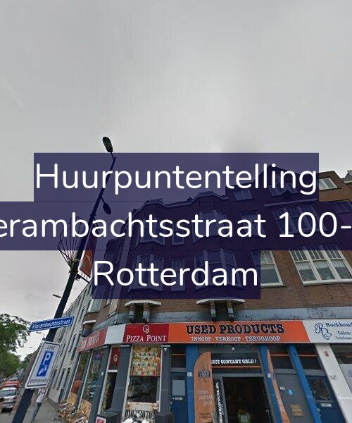 Foto gevel Huurpuntentelling voor Vierambachtsstraat 100-02, Rotterdam