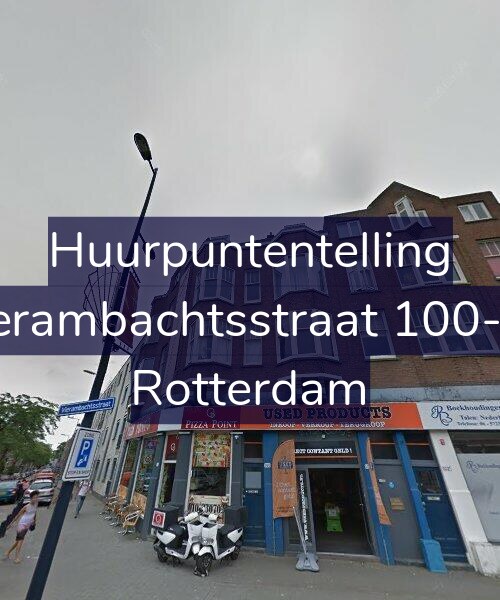 Foto gevel Huurpuntentelling voor Vierambachtsstraat 100-01, Rotterdam