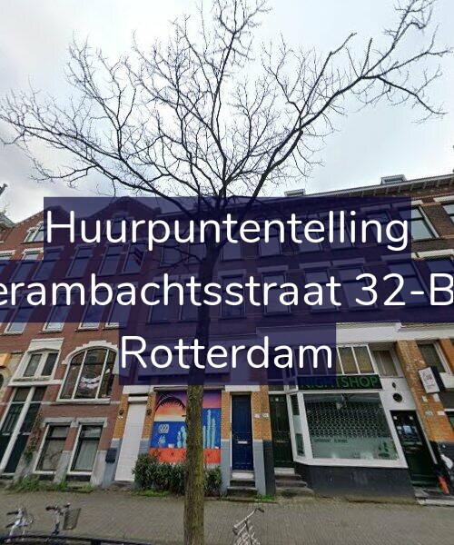 Foto gevel Huurpuntentelling voor Vierambachtsstraat 32-B02, Rotterdam