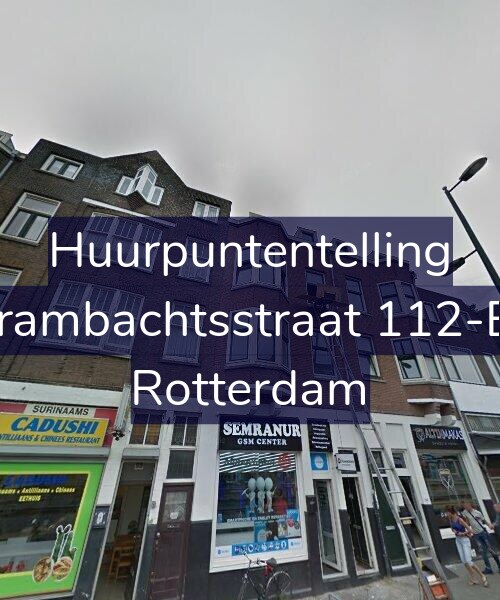 Foto gevel Huurpuntentelling voor Vierambachtsstraat 112-B03, Rotterdam