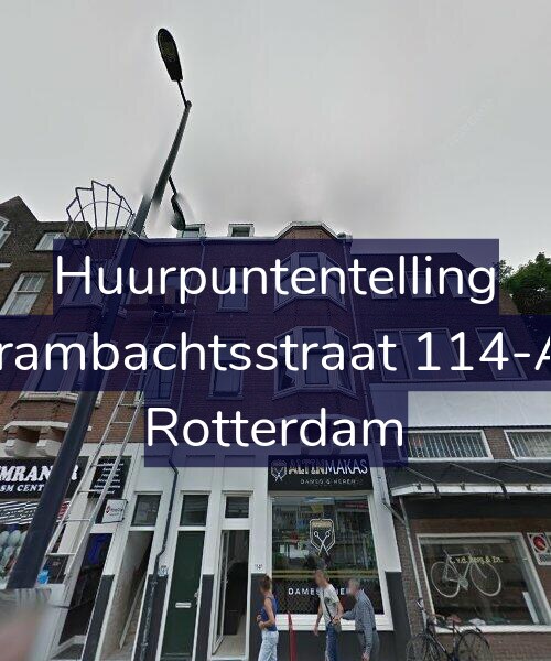 Foto gevel Huurpuntentelling voor Vierambachtsstraat 114-A01, Rotterdam