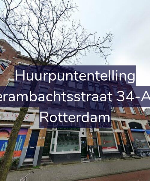 Foto gevel Huurpuntentelling voor Vierambachtsstraat 34-A01, Rotterdam