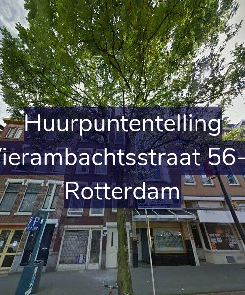 Foto gevel Huurpuntentelling voor Vierambachtsstraat 56-F, Rotterdam