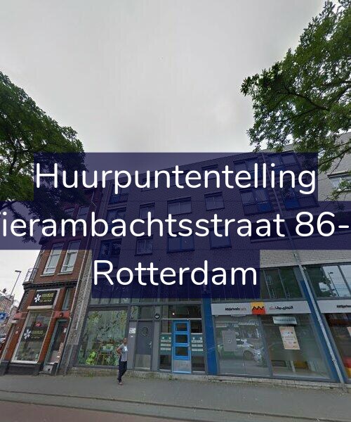 Foto gevel Huurpuntentelling voor Vierambachtsstraat 86-B, Rotterdam