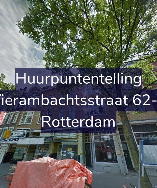 Foto gevel Huurpuntentelling voor Vierambachtsstraat 62-E, Rotterdam