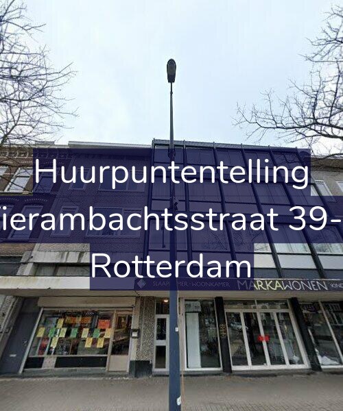 Foto gevel Huurpuntentelling voor Vierambachtsstraat 39-C, Rotterdam