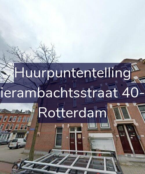 Foto gevel Huurpuntentelling voor Vierambachtsstraat 40-B, Rotterdam