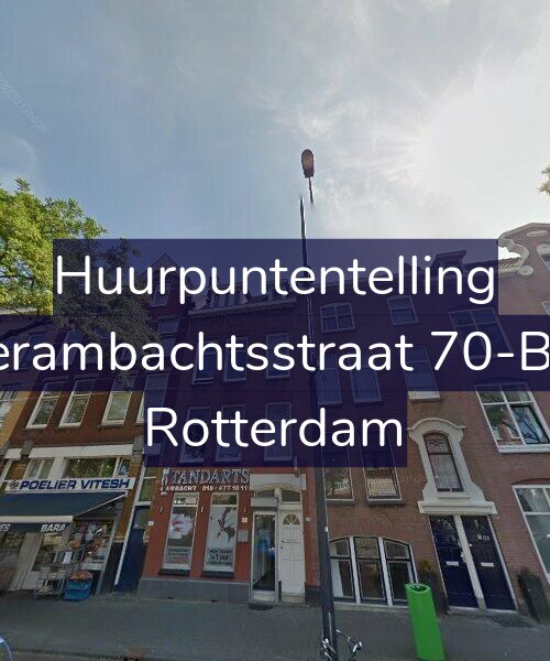 Foto gevel Huurpuntentelling voor Vierambachtsstraat 70-B03, Rotterdam
