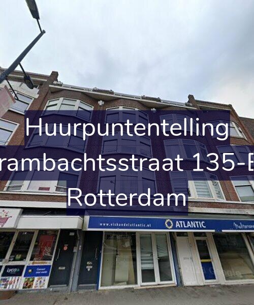 Foto gevel Huurpuntentelling voor Vierambachtsstraat 135-B01, Rotterdam