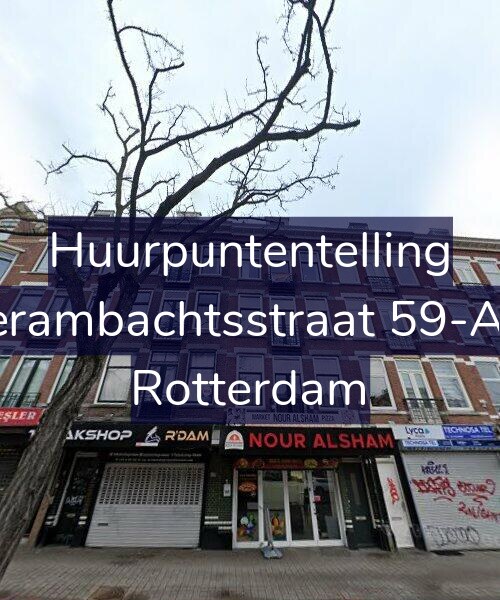 Foto gevel Huurpuntentelling voor Vierambachtsstraat 59-A03, Rotterdam
