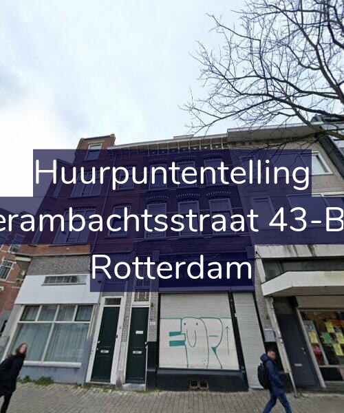 Foto gevel Huurpuntentelling voor Vierambachtsstraat 43-B02, Rotterdam