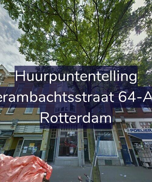 Foto gevel Huurpuntentelling voor Vierambachtsstraat 64-A01, Rotterdam