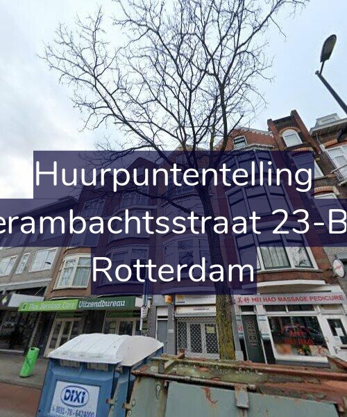 Foto gevel Huurpuntentelling voor Vierambachtsstraat 23-B04, Rotterdam