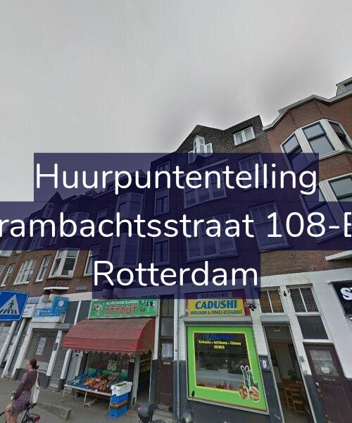 Foto gevel Huurpuntentelling voor Vierambachtsstraat 108-B02, Rotterdam