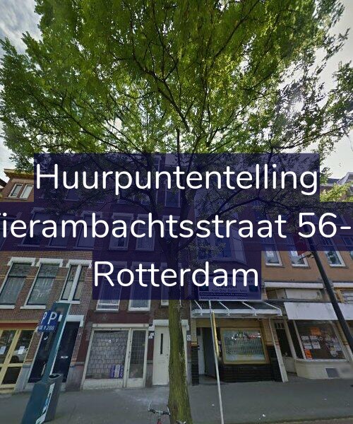 Foto gevel Huurpuntentelling voor Vierambachtsstraat 56-C, Rotterdam