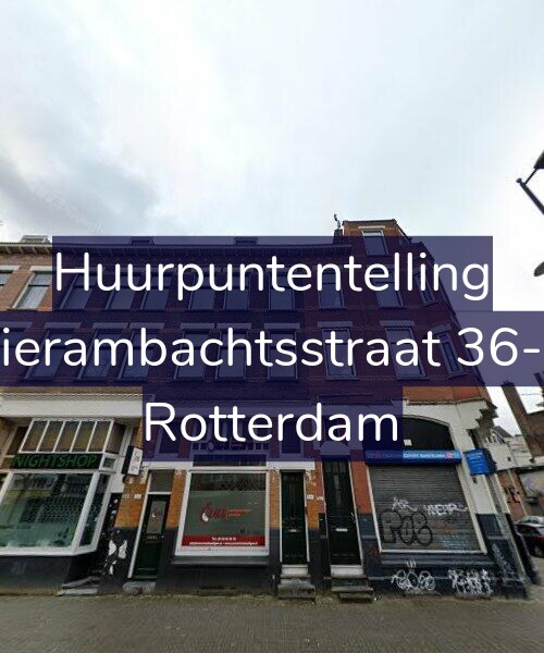 Foto gevel Huurpuntentelling voor Vierambachtsstraat 36-A, Rotterdam