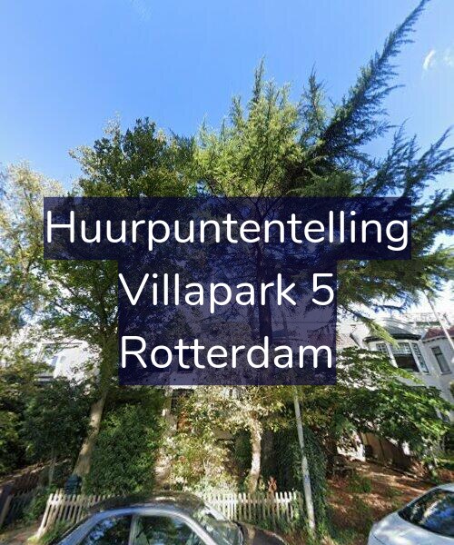Foto gevel Huurpuntentelling voor Villapark 5, Rotterdam