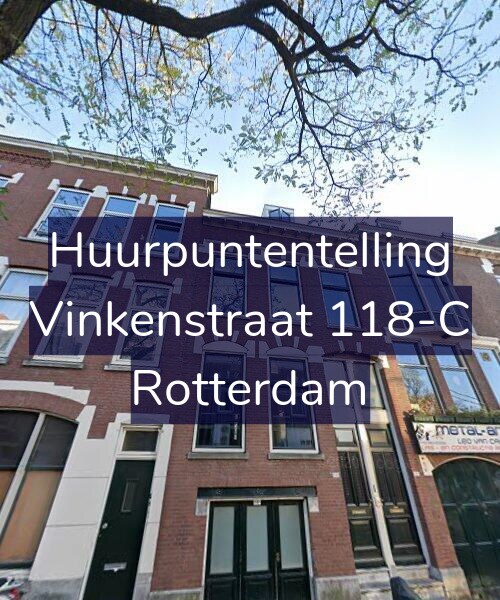 Foto gevel Huurpuntentelling voor Vinkenstraat 118-C, Rotterdam