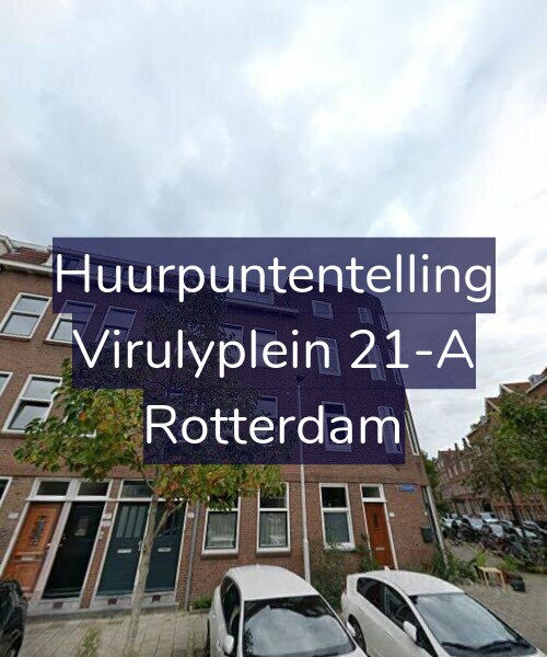 Foto gevel Huurpuntentelling voor Virulyplein 21-A, Rotterdam