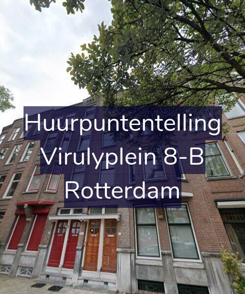 Foto gevel Huurpuntentelling voor Virulyplein 8-B, Rotterdam
