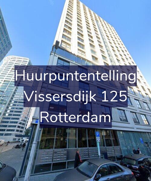 Foto gevel Huurpuntentelling voor Vissersdijk 125, Rotterdam