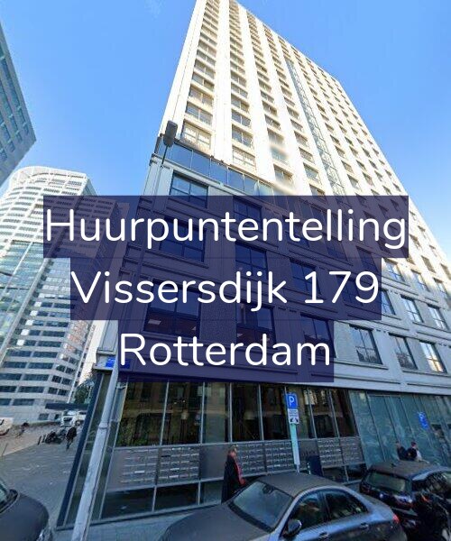 Foto gevel Huurpuntentelling voor Vissersdijk 179, Rotterdam