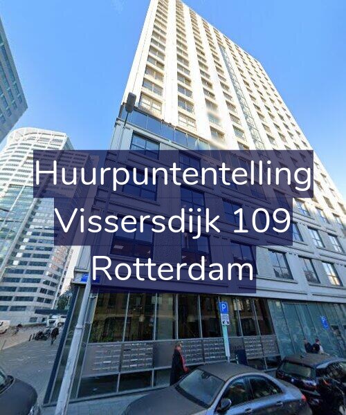 Foto gevel Huurpuntentelling voor Vissersdijk 109, Rotterdam