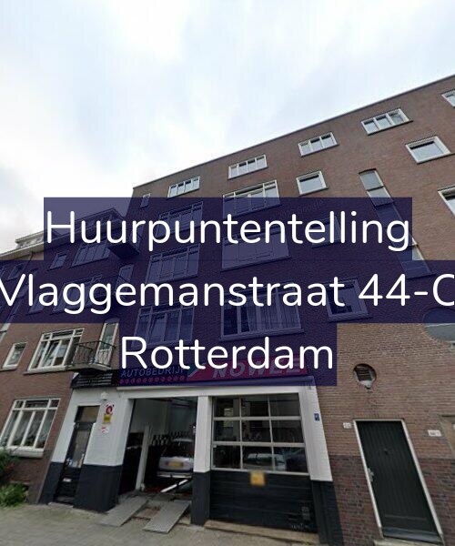 Foto gevel Huurpuntentelling voor Vlaggemanstraat 44-C, Rotterdam