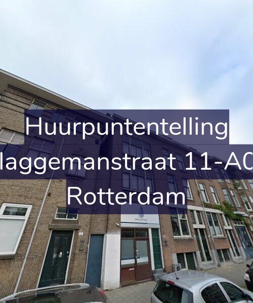 Foto gevel Huurpuntentelling voor Vlaggemanstraat 11-A02, Rotterdam