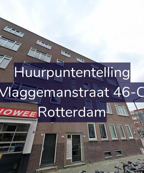 Foto gevel Huurpuntentelling voor Vlaggemanstraat 46-C, Rotterdam