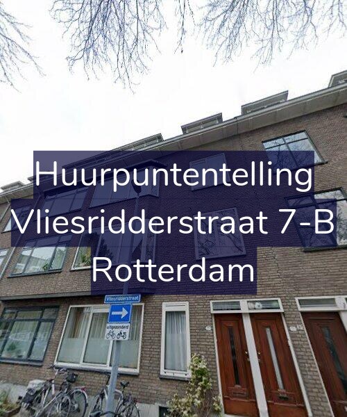 Foto gevel Huurpuntentelling voor Vliesridderstraat 7-B, Rotterdam