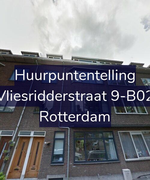 Foto gevel Huurpuntentelling voor Vliesridderstraat 9-B02, Rotterdam