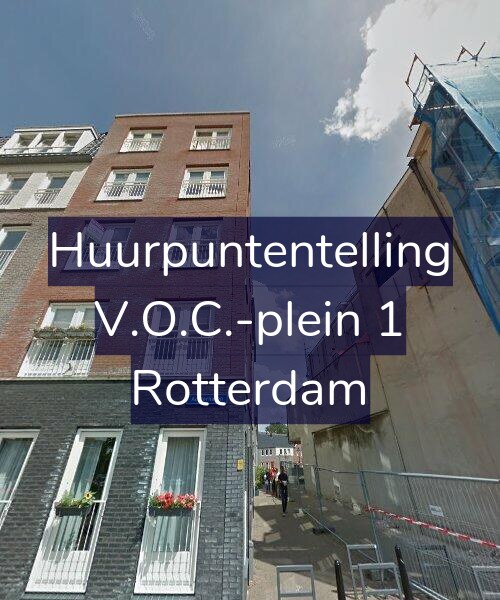 Foto gevel Huurpuntentelling voor V.O.C.-plein 1, Rotterdam