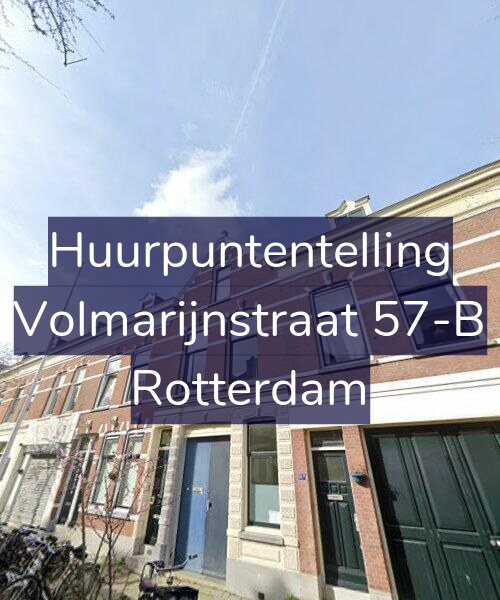 Foto gevel Huurpuntentelling voor Volmarijnstraat 57-B, Rotterdam