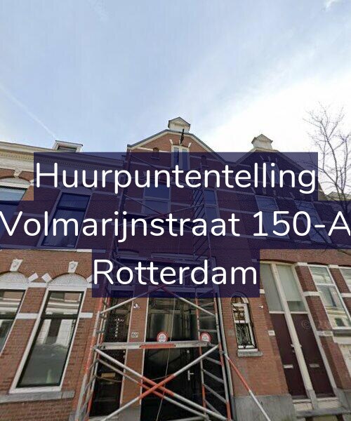 Foto gevel Huurpuntentelling voor Volmarijnstraat 150-A, Rotterdam