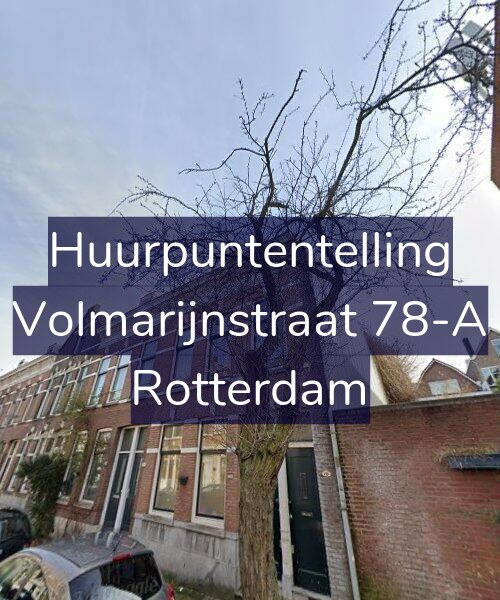 Foto gevel Huurpuntentelling voor Volmarijnstraat 78-A, Rotterdam