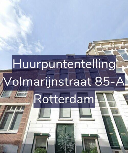 Foto gevel Huurpuntentelling voor Volmarijnstraat 85-A, Rotterdam