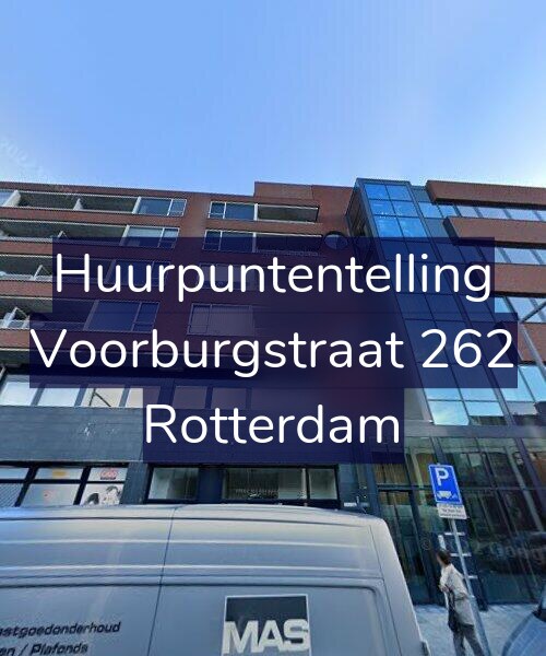 Foto gevel Huurpuntentelling voor Voorburgstraat 262, Rotterdam