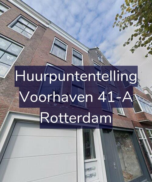 Foto gevel Huurpuntentelling voor Voorhaven 41-A, Rotterdam