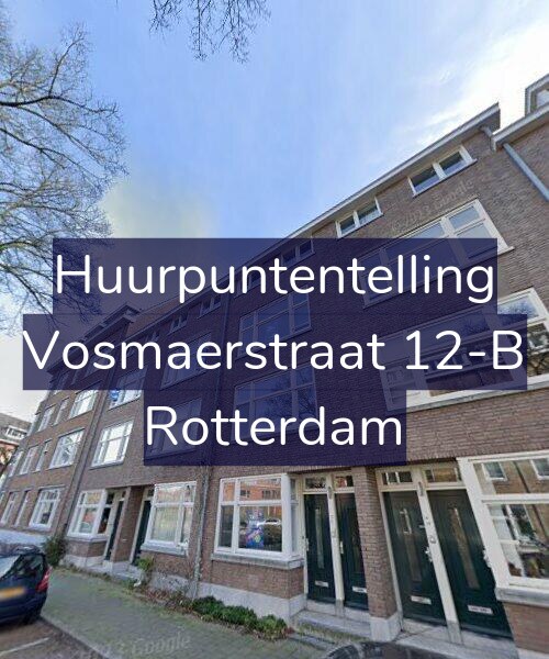 Foto gevel Huurpuntentelling voor Vosmaerstraat 12-B, Rotterdam