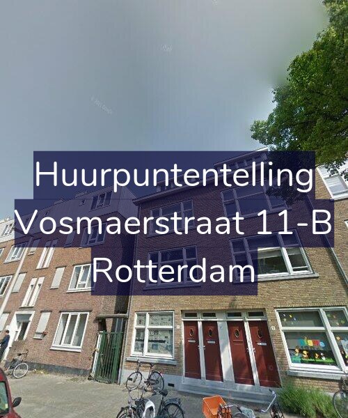 Foto gevel Huurpuntentelling voor Vosmaerstraat 11-B, Rotterdam