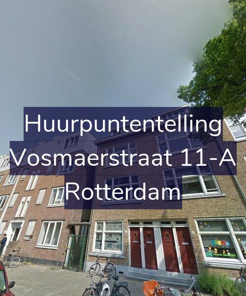 Foto gevel Huurpuntentelling voor Vosmaerstraat 11-A, Rotterdam