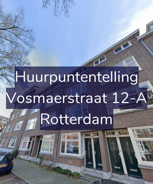 Foto gevel Huurpuntentelling voor Vosmaerstraat 12-A, Rotterdam
