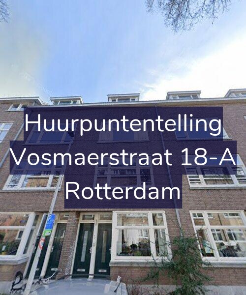 Foto gevel Huurpuntentelling voor Vosmaerstraat 18-A, Rotterdam