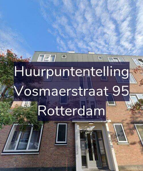 Foto gevel Huurpuntentelling voor Vosmaerstraat 95, Rotterdam