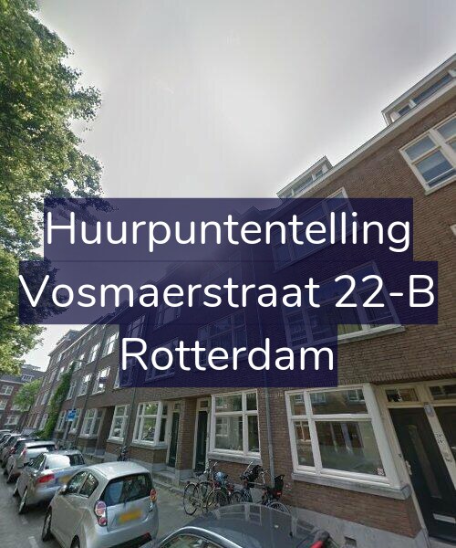 Foto gevel Huurpuntentelling voor Vosmaerstraat 22-B, Rotterdam