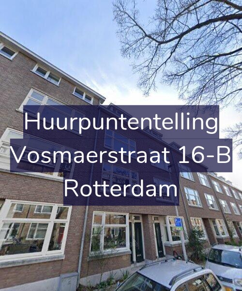 Foto gevel Huurpuntentelling voor Vosmaerstraat 16-B, Rotterdam